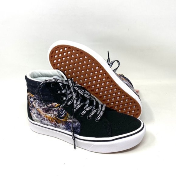 VANS SK8-HI Discovery Comfycush Shoes Womens Black Skate Canvas Size VN0A3WMB9EF - Picture 5 of 10